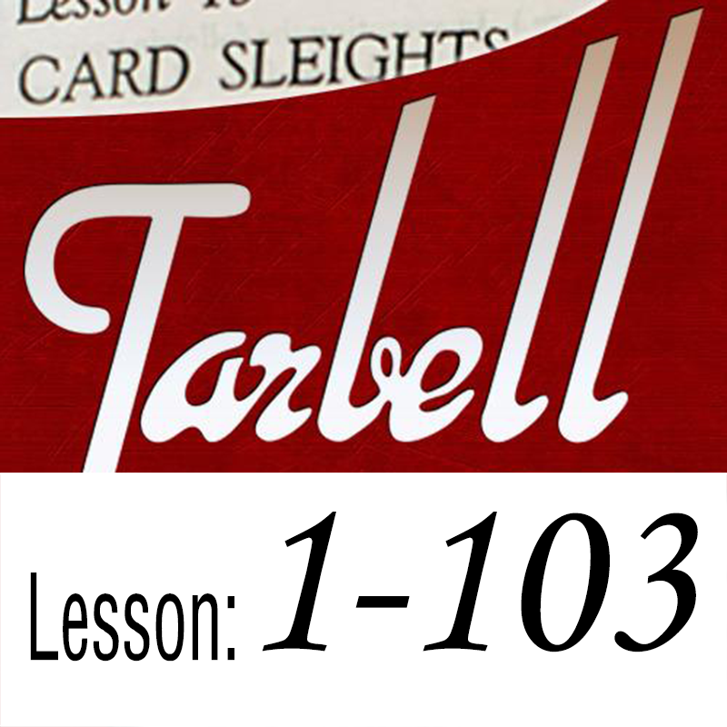 Dan Harlan Vol.1  Tarbell-Vol.103 magic tricks